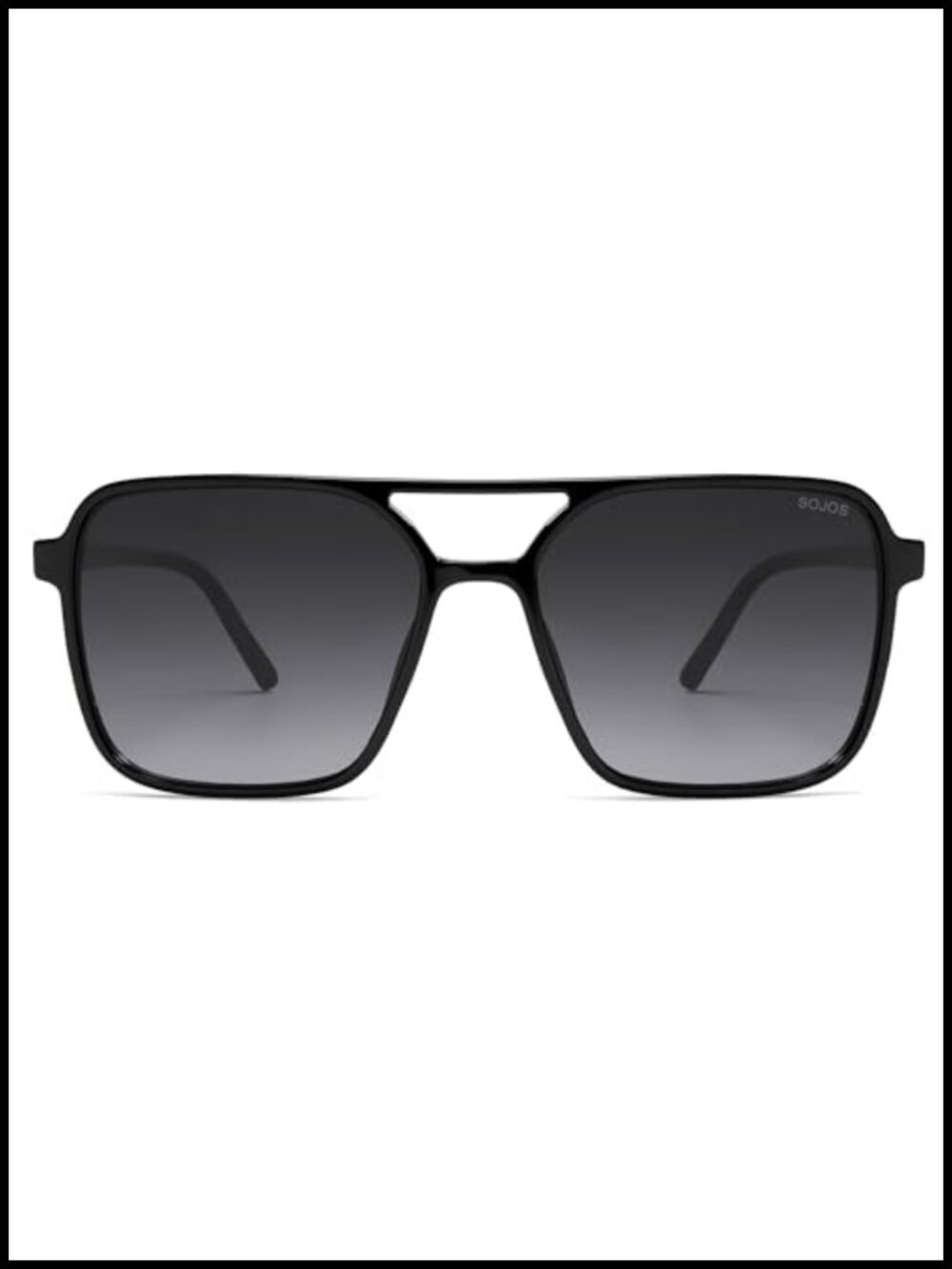 Aviator Square Sunglasses UV400 Polarized Lightweight Plastic Unisex